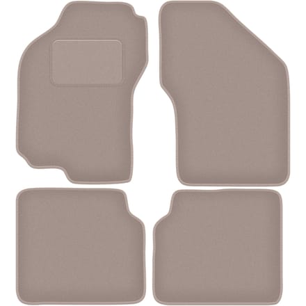Beige veloursmatten voor: Fiat Marea sedan (1995-2001)