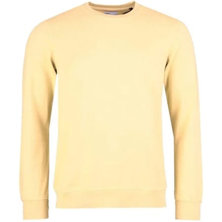 Sweatshirt ronde hals Colorful Standard Classic Organic soft yellow