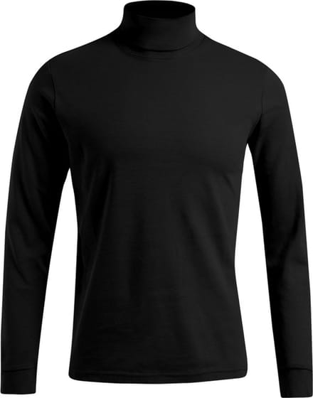 Promodoro Men´s Turtleneck-T Long Sleeve E3407 - Black - S