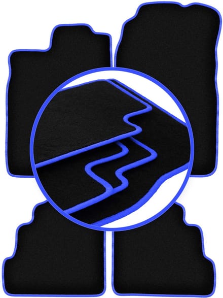 CARLUX-BLUE automatten voor: Saab 900 II hatchback, liftback (1994-1998)