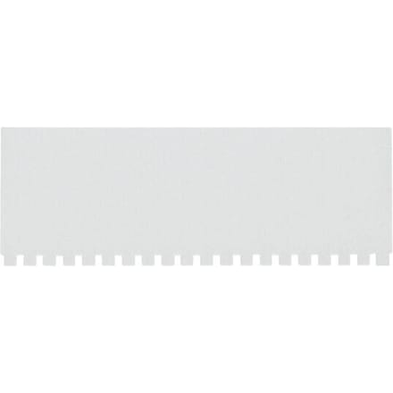 VisiPlan Blanco Kartonnen Naamstroken 76x27mm per 50 stuks WIT