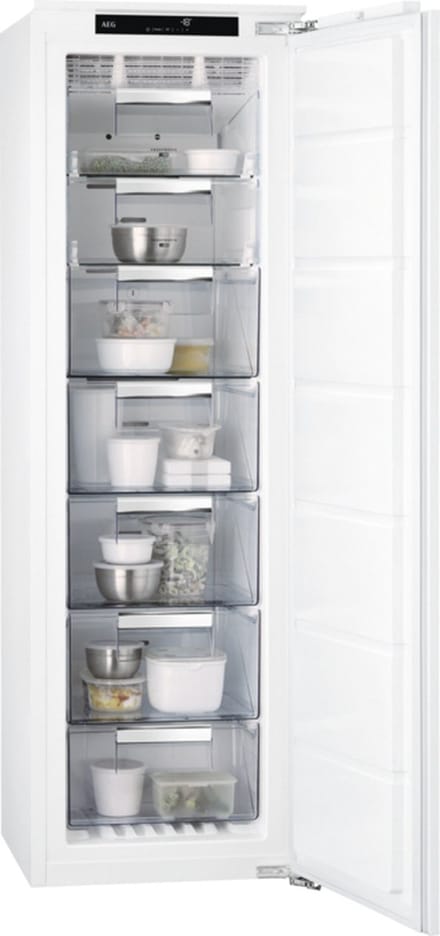 AEG ABE818E6NC diepvriezer Diepvrieskist Inbouw 204 l E Wit