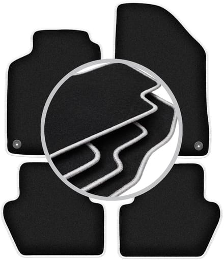 CARLUX-SILVER automatten voor: Volvo S70 I sedan (1996-2000)