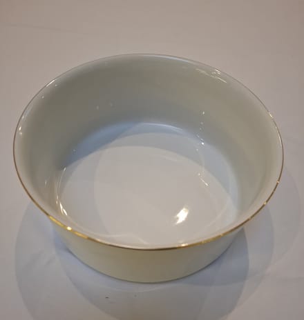 Rosenthal Thomas Medaillon goud slakom 19 cm Glansgoldband 2 mm