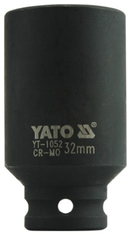 YATO Serie - Lange Dopsleutel - 32mm - 1/2 Inch - Chroom-Molybdeen Staal