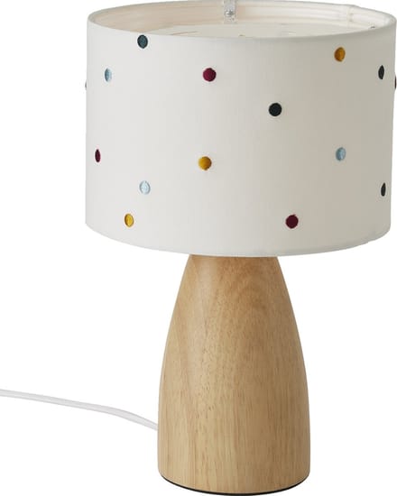 Vertbaudet Bedlampje met geborduurde stippen