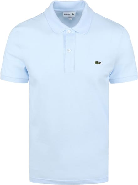 Lacoste Poloshirt Lichtblauw - Maat 4XL - Heren