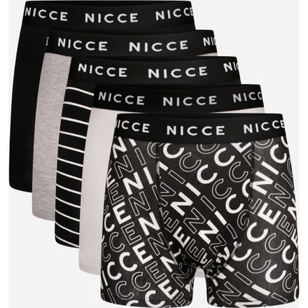 Multi 5-Pack Katoenrijke Boxershorts Met Logo Tailleband En Assorti Ontwerpen