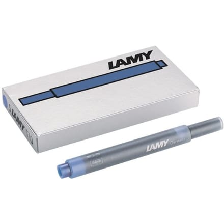 Lamy vulling voor de vulpen, t10, kleur blauw à 5 stuks