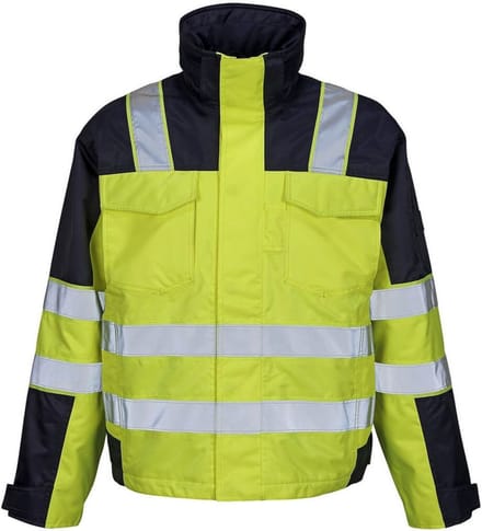Mascot Safe Image Winterjas 05023-880 - hi-vis geel/marine - S