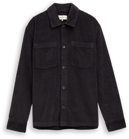 Tom Tailor Denim - Overshirt van corduroy - Maat S - Tarmac Grey