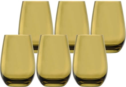 Stölzle Elements tumbler Olive 465 ml