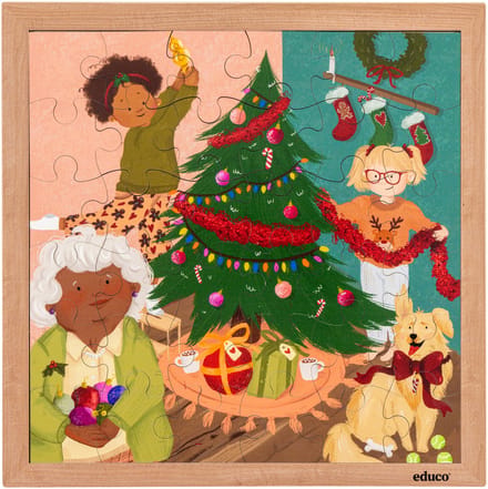 Kerst puzzel - Educo - Educatief speelgoed