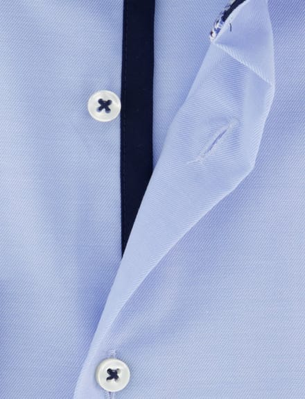 Overhemd Eterna Modern Fit lichtblauw
