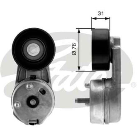 Spanpoelie, V-riem GATES T38279
