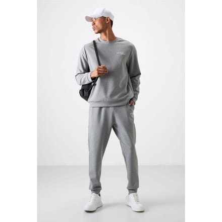 Heren Longsleeve Sweatshirt en Broek Set