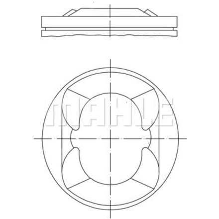 Zuiger MAHLE 081 PI 00110 000