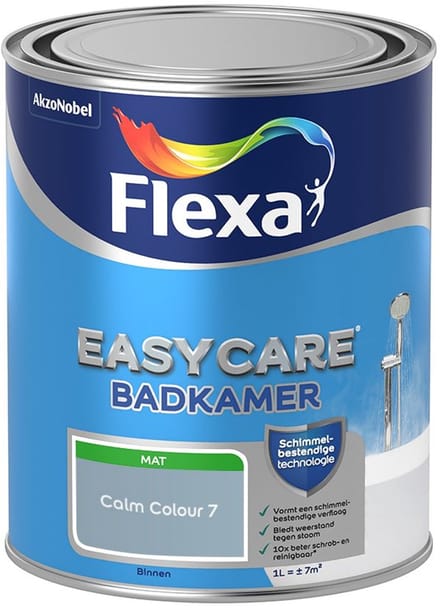 Flexa - Easycare Badkamer - Calm Colour 7 - Mengverf - 1 L