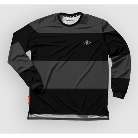 Loose Riders Baseline Bold Long Sleeve Jersey grijs
