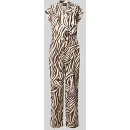 s.Oliver - female - Jumpsuit van linnenmix met elastische tailleband