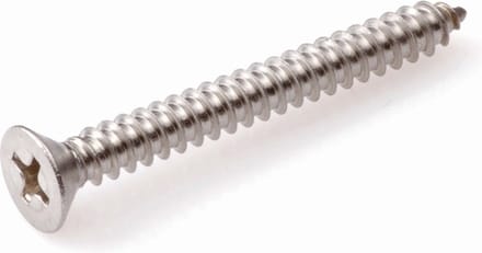 Hoenderdaal zelftappende plaatschroeven RVS A2 PH-2 platverzonken kop 3,5 x 13 mm 200 stuks