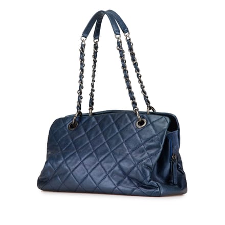 Gequilted Leren Schoudertas