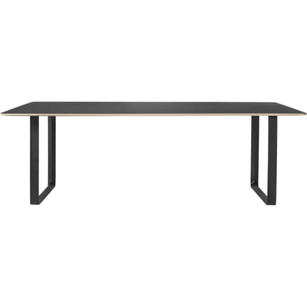 Muuto - 70/70 tafel - zwart - zwart - L