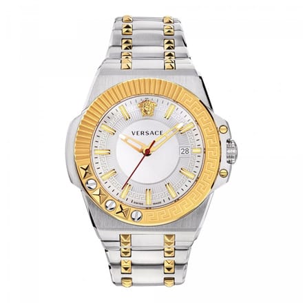 Versace VEDY00519 horloge mannen - Roestvrij Staal - zilver