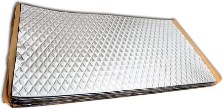 Isolatiemat 2 mm 10 Stuks - Zelfklevende Anti-Dreunmat voor Auto's