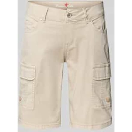 Korte cargobroek met 5-pocketmodel