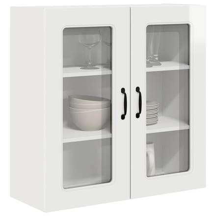 vidaXL - Vaatwasserpaneel - Kalmar - Hoogglans - wit - 80 - x - 31 - x - 80 - cm