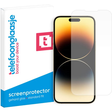 iPhone 15 Pro Max screenprotector gehard glas