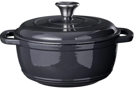 Gietijzeren Braadpan 'Siaki' grijs 22 cm