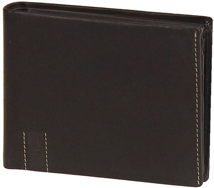 Maître Speciale make-up portemonnee leer 12 cm - Jongens - Horizontaal - dark brown