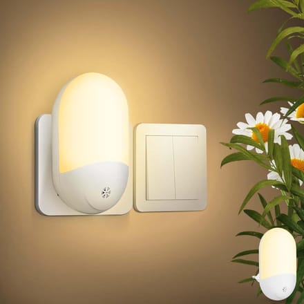 NBAP® Stopcontact Lampje - Stekkerla - Wit