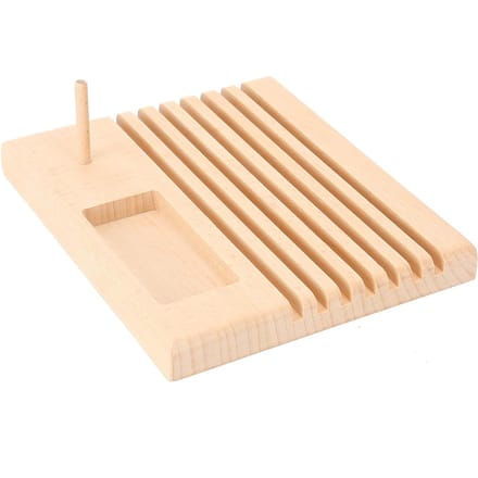 Quiltrulerhouder DIY Spoelrek Opbergorganisator Naaigereedschap Klein beige