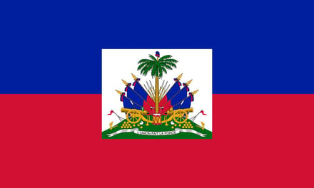 Vlag Haïti 300x450cm