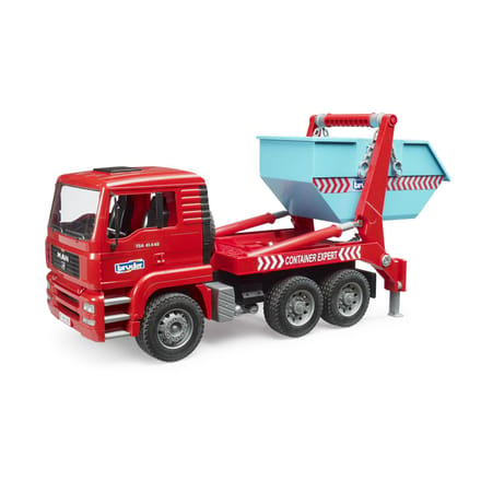Bruder 02741 MAN TGA containerwagen met afzetcontainer - speelgoed schaal 1:16
