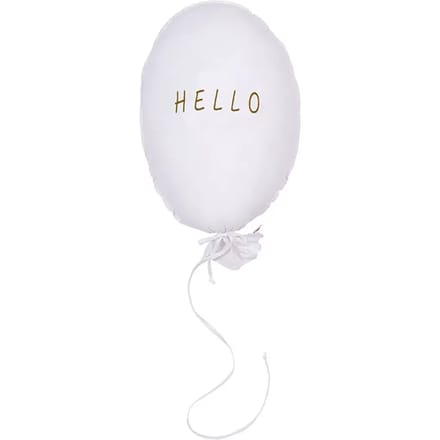 Bal Kussen Malomi Kids Hello Graphite