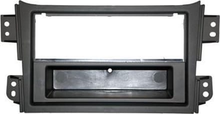 1-DIN inbouwframe  Agila B 08> / Suzuki Splash 08> zwart