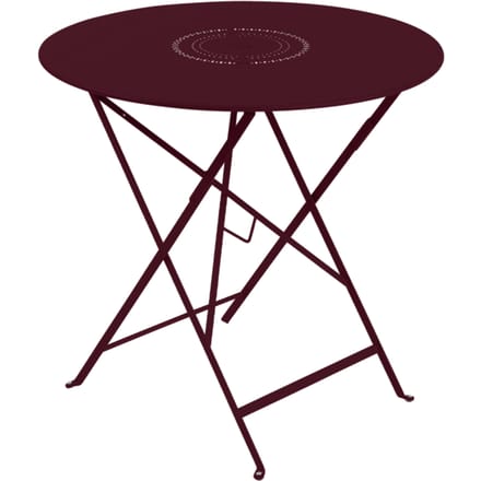 Fermob FLOREAL tafel - B9 zwarte kers - Ø 77 cm