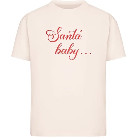 Dames-T-shirt Miss Tee Santa Baby