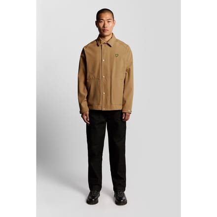 Lyle & Scott Softshell Work Jacket Tigers Eye Size: M | Light Jackets Outlet | Heren | Beige