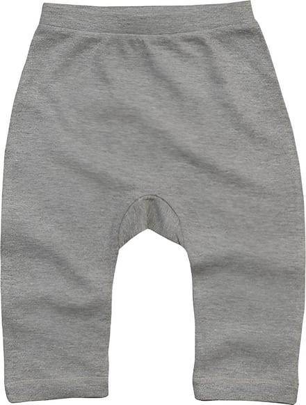 Babybugz Baby Leggings BZ49 - HEATHER GREY MELANGE - 6-12 Monate