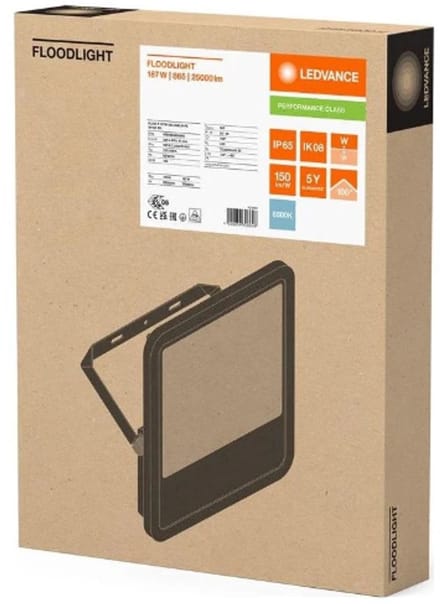 Ledvance LED schijnwerper 167W 25000lm dag licht 6500K IP66 (4099854306648)