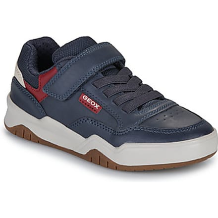 GEOX PERTH JONGENS Sneakers - MARINEBLAUW/DONKERROOD - Maat 28