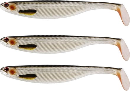 Westin ShadTeez Slim - Lively Roach  - 10cm - 6g - 3 Stuks - Groen