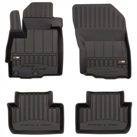FROGUM 3D – Automatten Set voor CITROEN C4 Aircross 2012-2017 – TPE, Geurloos, 6cm Randen