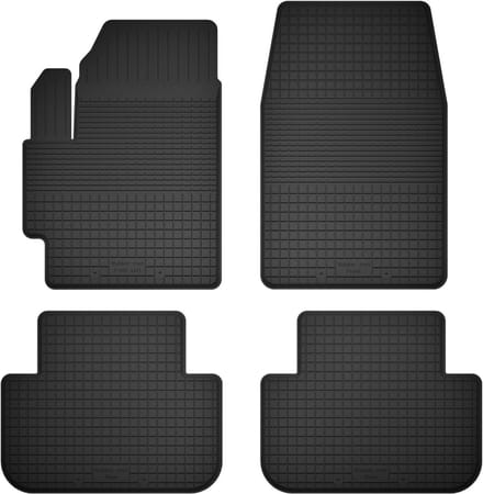Wielganizator BasicProtect Serie - Auto Rubbermatten - Mitsubishi L200 IV - 1.5 cm Rand - Antislip