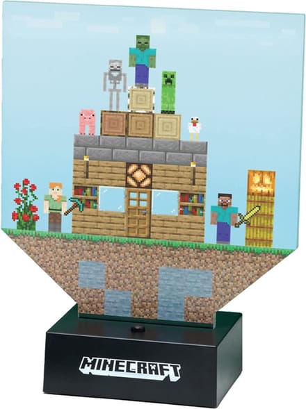 Minecraft - Build a Level - Tafellamp - Nachtlamp